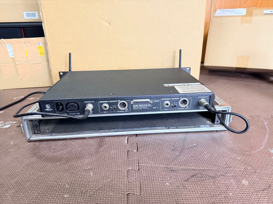 Shure u4d/sm58 マイク、動作確認済み、良い品。USA製。