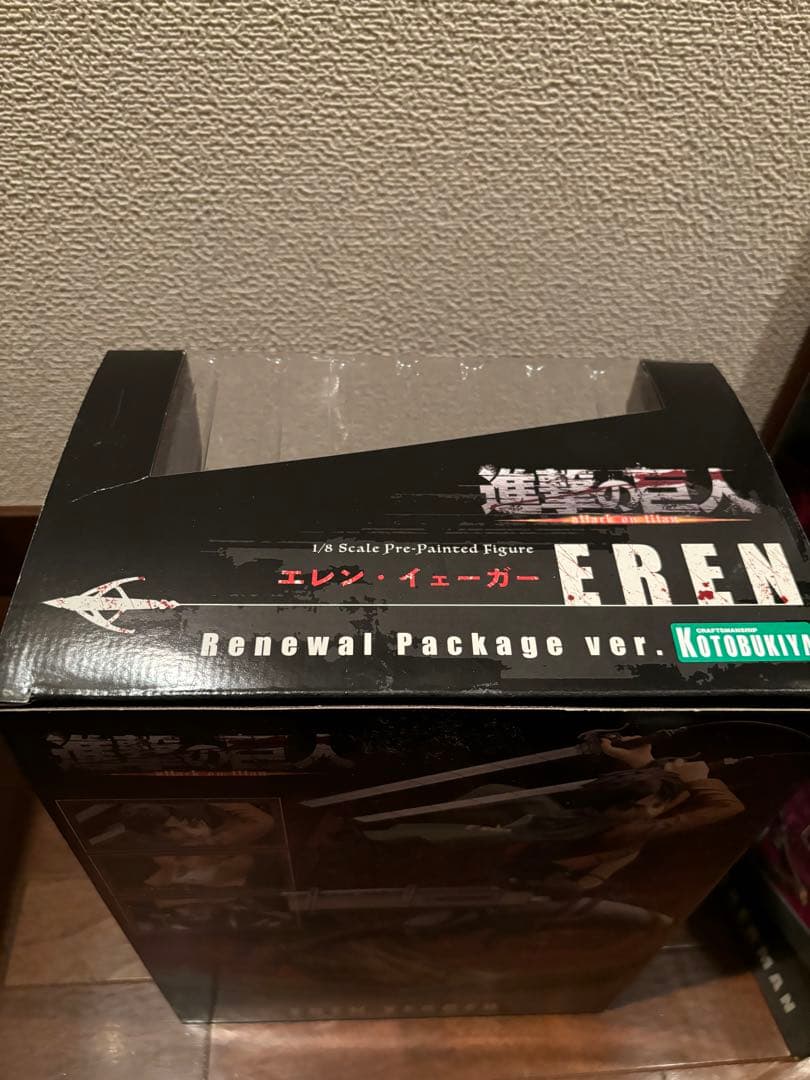 進撃の巨人 ミカサ エレンフィギュア Renewal Package コトブキヤ