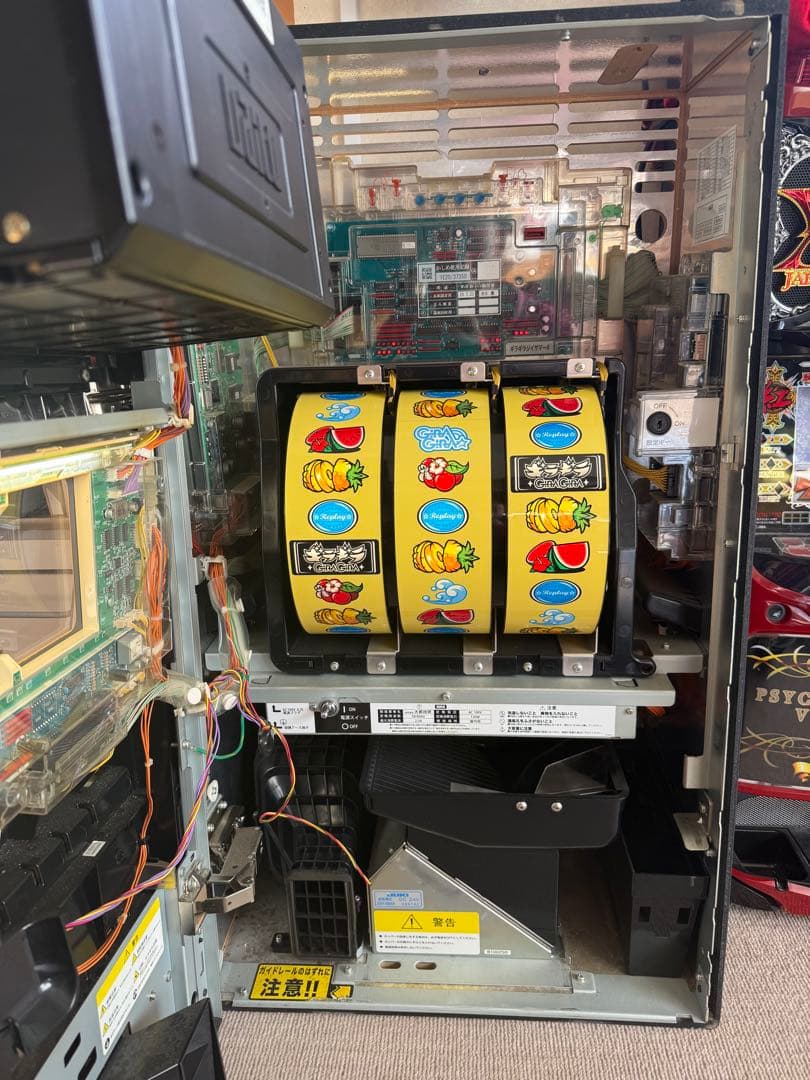 パチスロ実機　ギラギラ爺夏