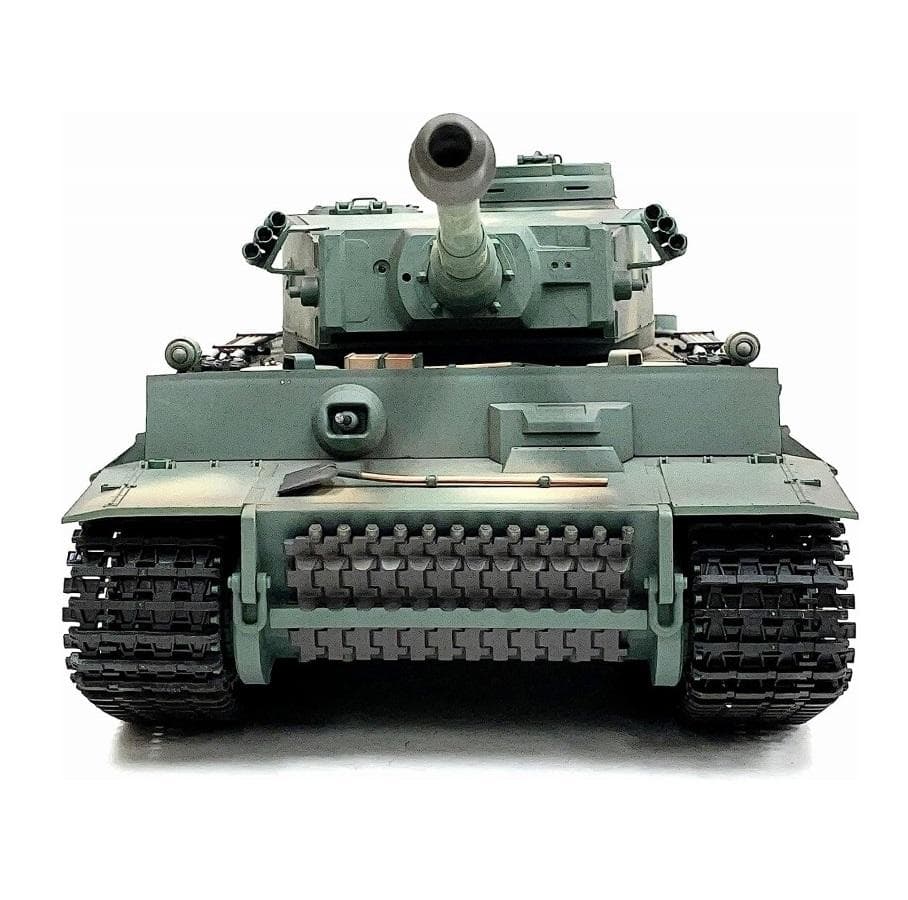 技術基準適合証明済【メーカー特注品】ヘンロン 1/16 タイガーI型 迷彩色