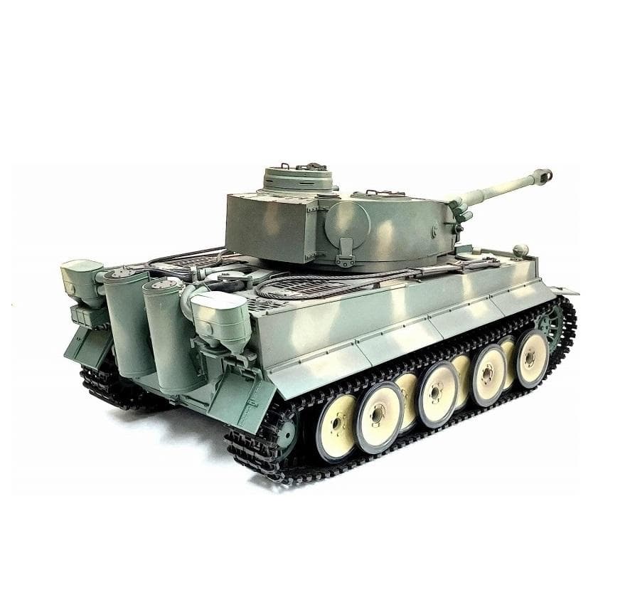 技術基準適合証明済【メーカー特注品】ヘンロン 1/16 タイガーI型 迷彩色