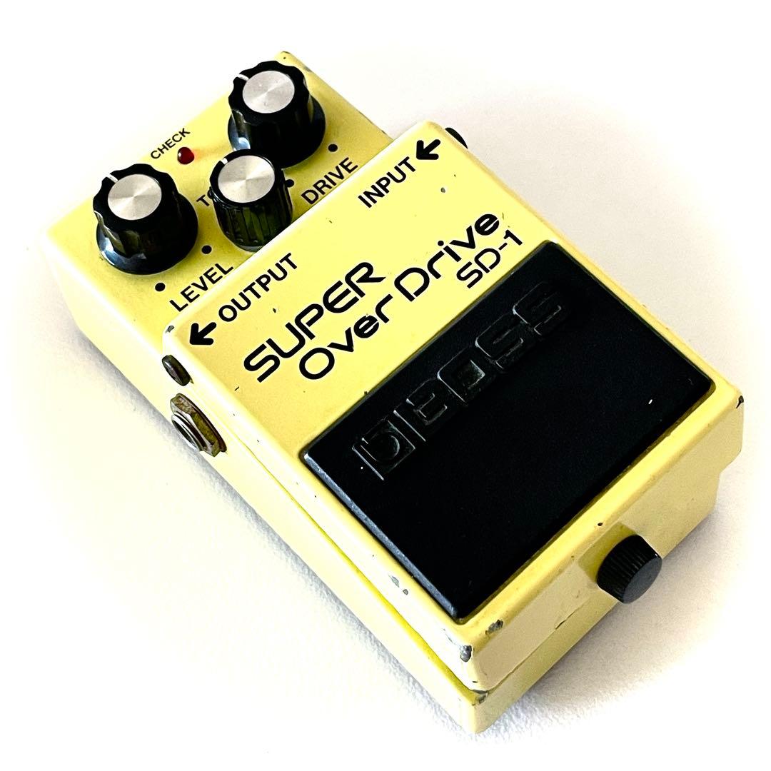 1983年日本製 JRC4558DD艶有 BOSS SD-1 オーバードライブ