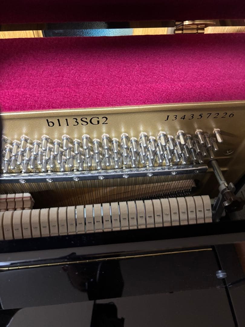 YAMAHA b113SG2 アップライトピアノ 一式セット