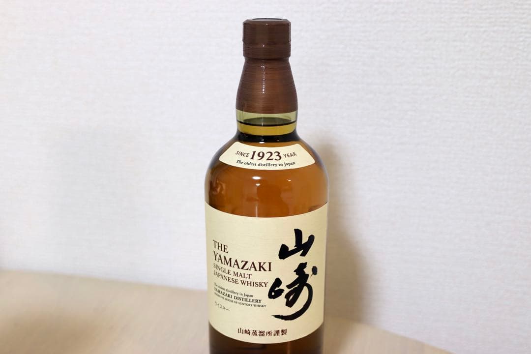 【新品・箱付き】サントリー シングルモルト ウイスキー 山崎 700ml