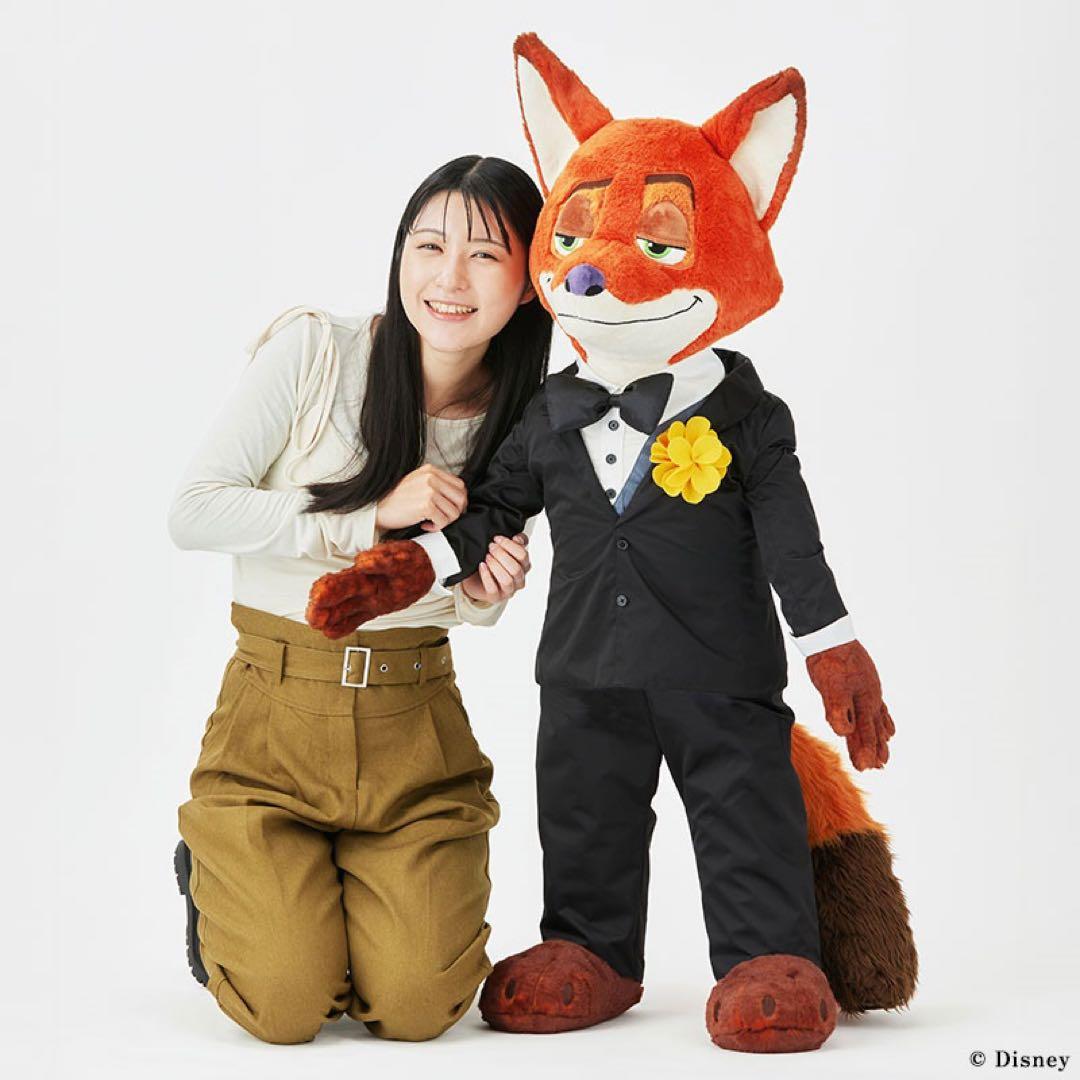 ズートピア2　ニック ワイルド 等身大 ぬいぐるみ 120cm タキシード
