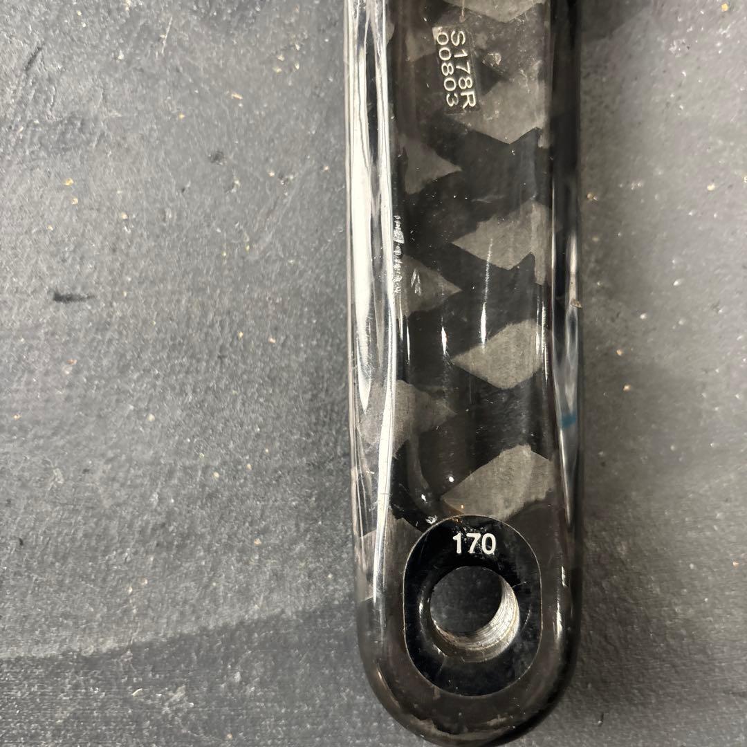 李*様 FSA カーボントラック クランクセット170 ピスト　美品