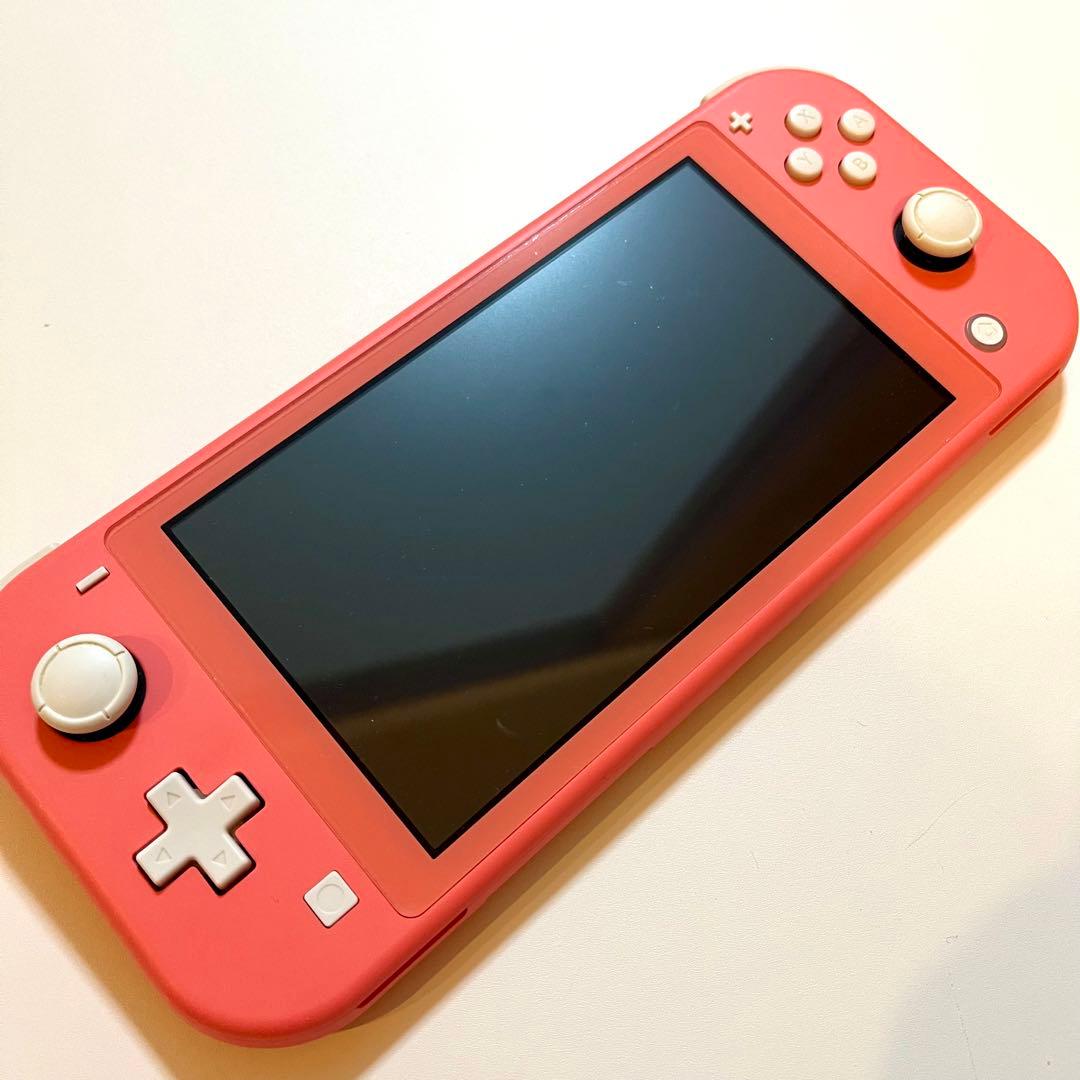 Nintendo Switch Lite コーラルピンク 本体 モンハン　セット