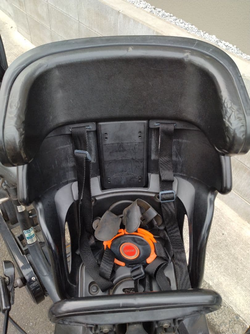 ヤマハ　PAS Babby 電動アシスト自転車 チャイルドシート付き ブラック