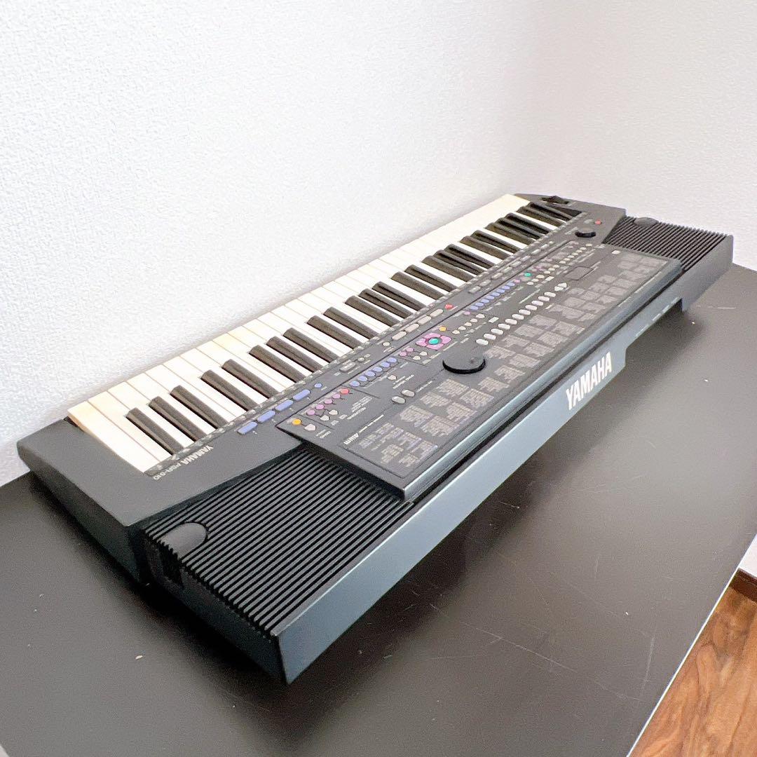 YAMAHA 電子キーボード PSR-510 譜面台ペダル2種アダプター付完動品