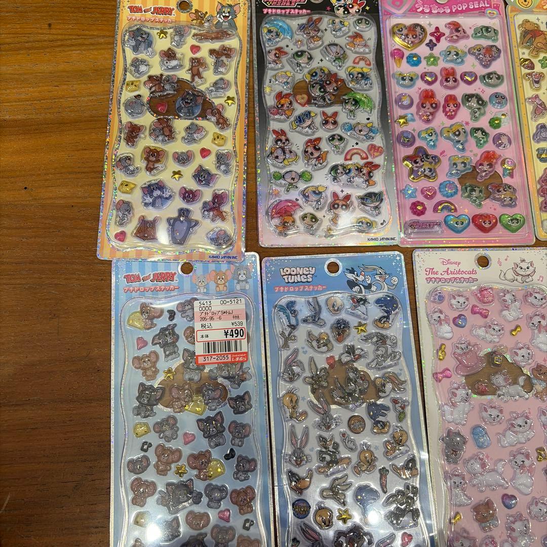 （正規品）うるちゅる　プチドロップシール ディズニートムジェリまとめ売り‪‪