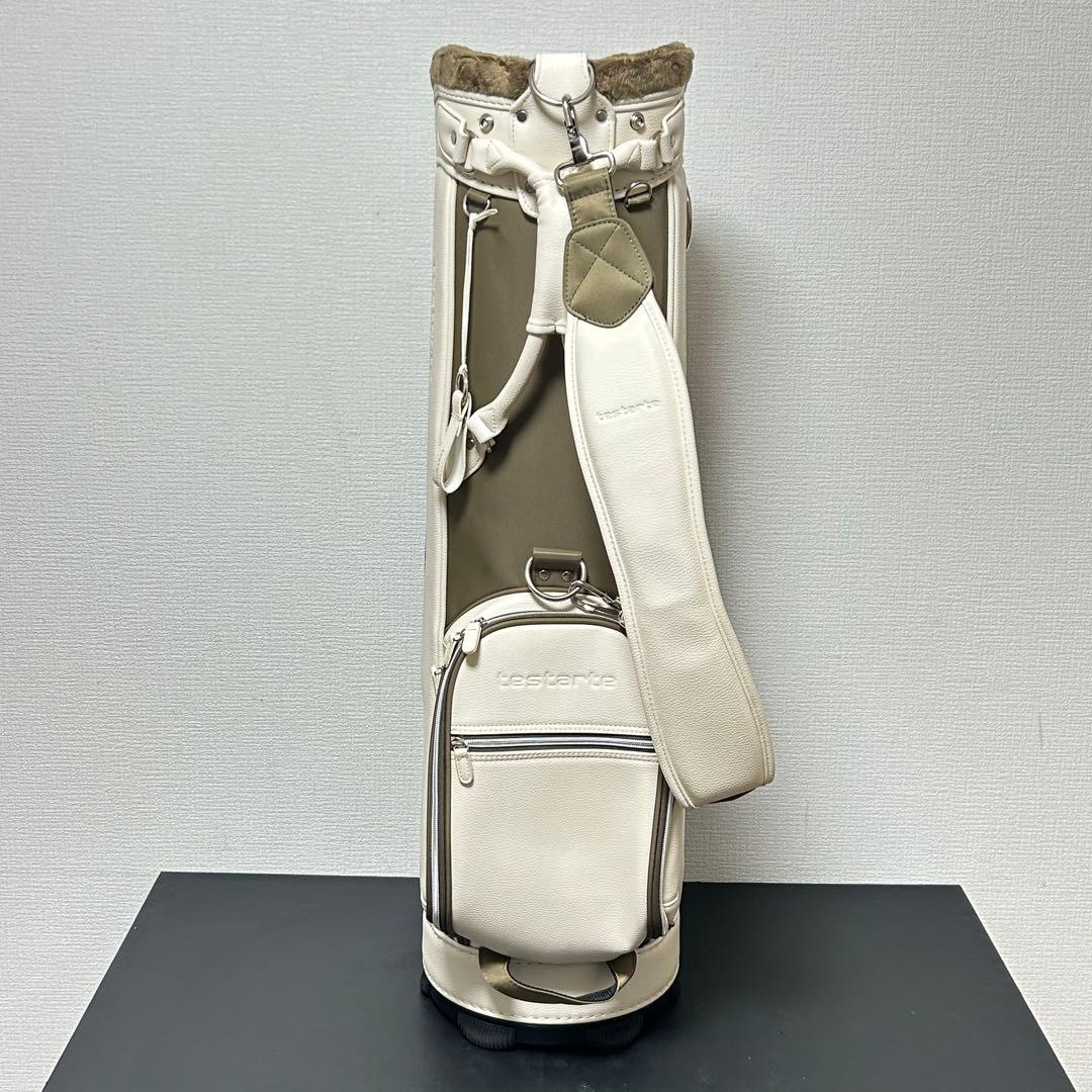 【極美品】testarte テスタルテ キャディバッグ 9.5型 高級ブランド