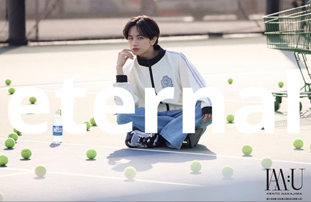 中島健人 FIFTEEN LOVE NKzip white KENTYsize