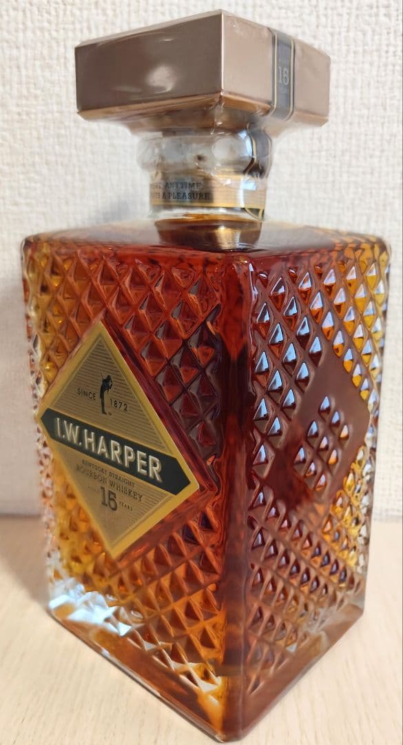 【日本未入荷】I.W.ハーパー 15年 バーボン 750ml ALC43％