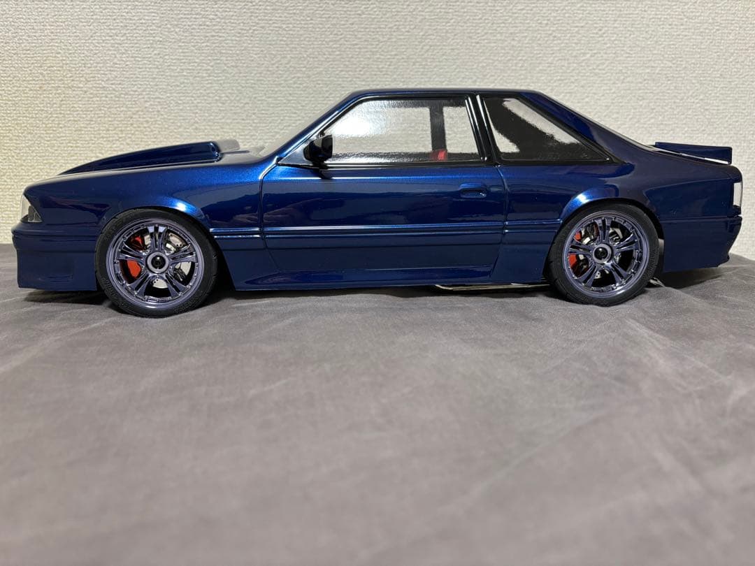 ラジコン　ボディ　1/10 マスタング　フォックスボディ