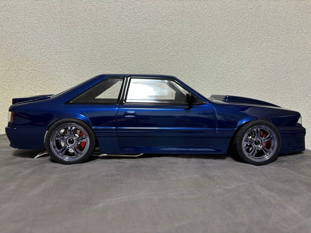 ラジコン　ボディ　1/10 マスタング　フォックスボディ