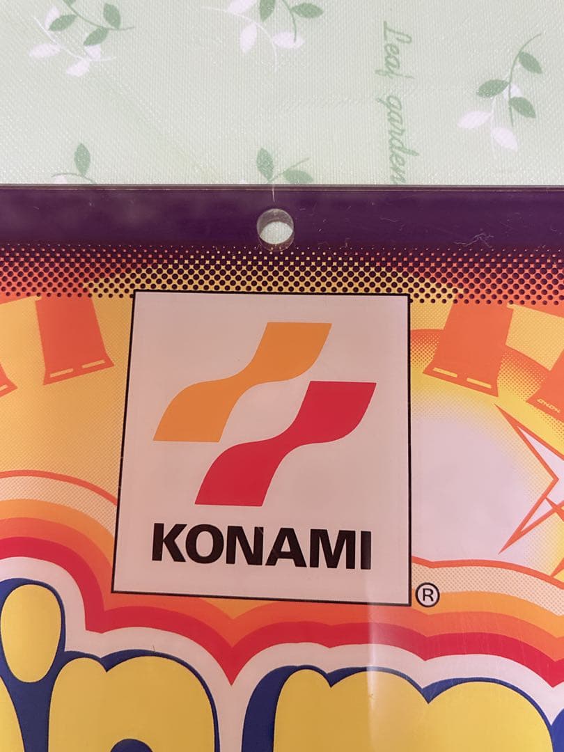 KONAMI pop'n music 4 アーケード・アクリルパネル 非売品