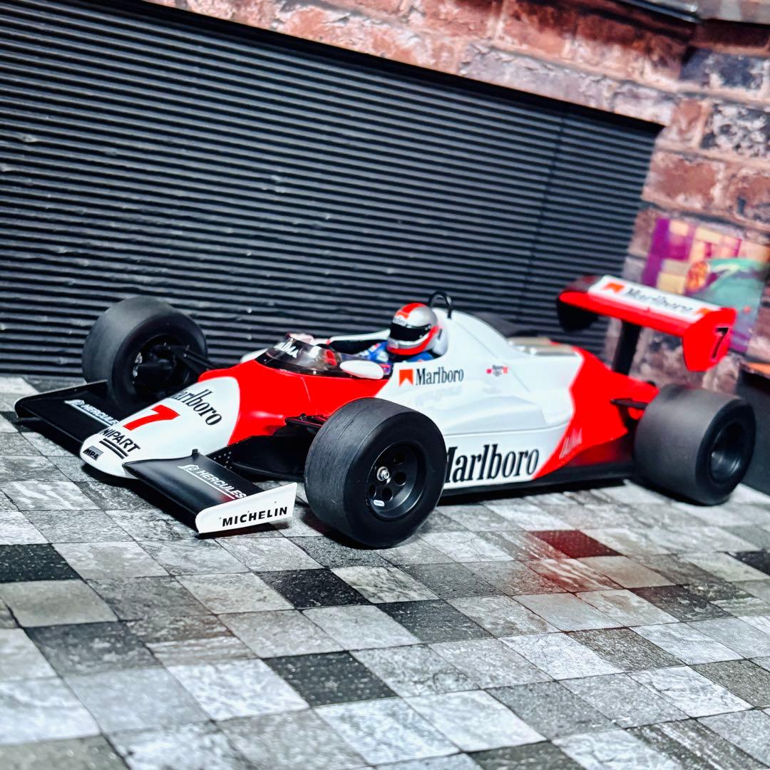 デカール加工品 1/18 PMA マクラーレン MP4/1C アメリカ西GP優勝