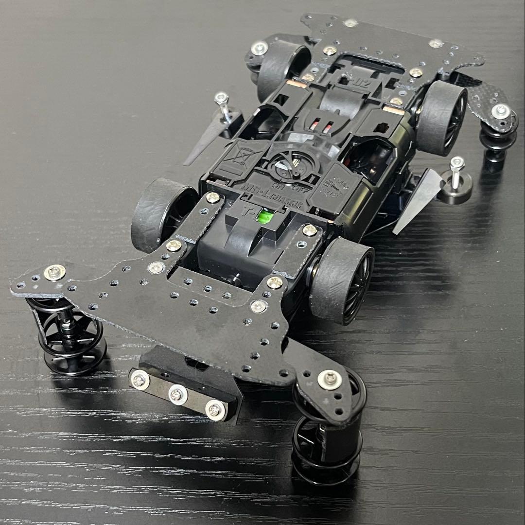 兎*5様 ミニ四駆 MSフレキ サンダーショット スモーク ATバンパー 提灯