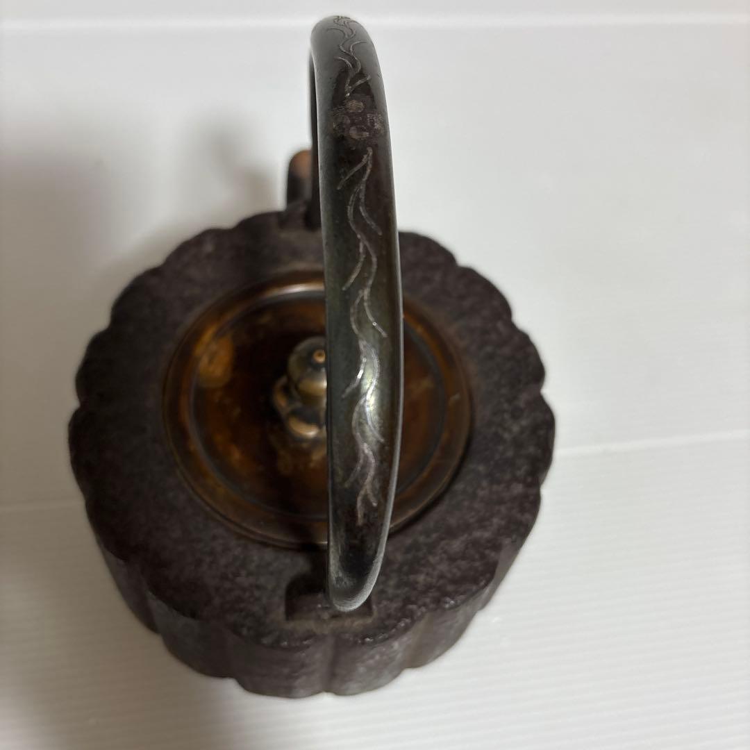 骨董品、茶道具、銀象嵌鉄瓶