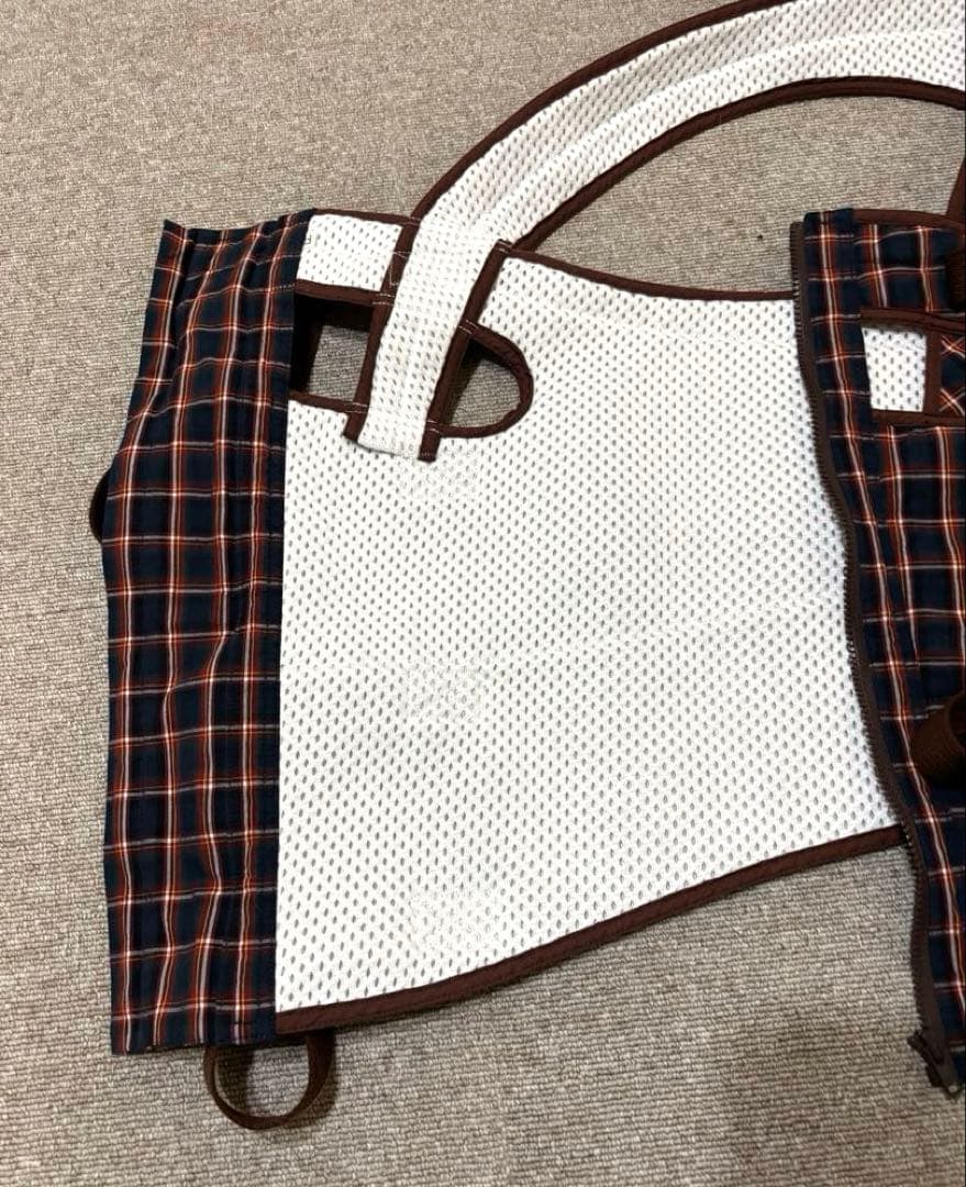 アイアンバロン　着たままねんねのハニカム胴着　紺/LL