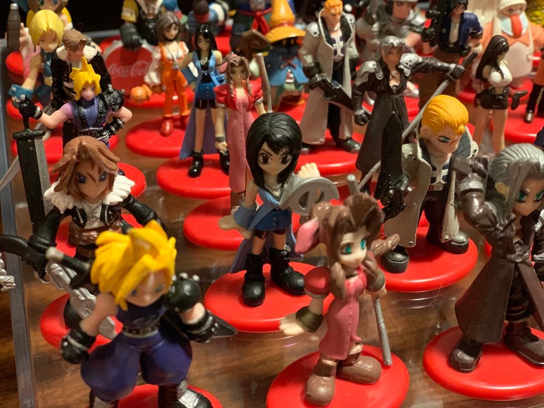ファイナルファンタジー コカコーラ フィギュア104種 コンプリート