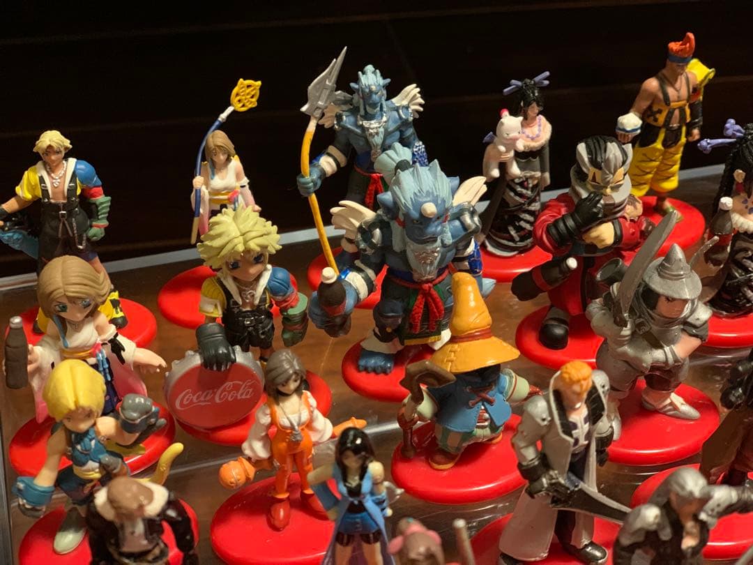 ファイナルファンタジー コカコーラ フィギュア104種 コンプリート