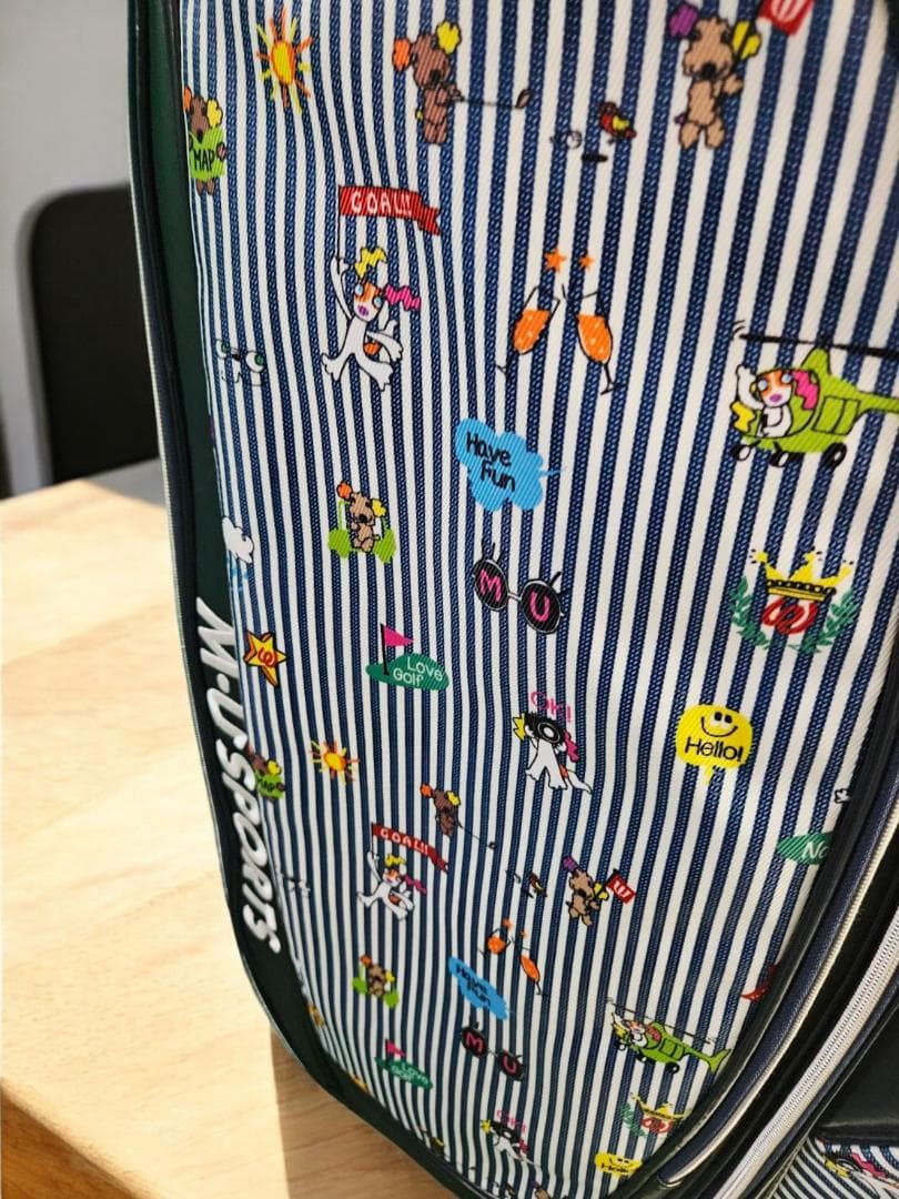 softyama送料無料/美品　M-U SPORTS ゴルフバッグ