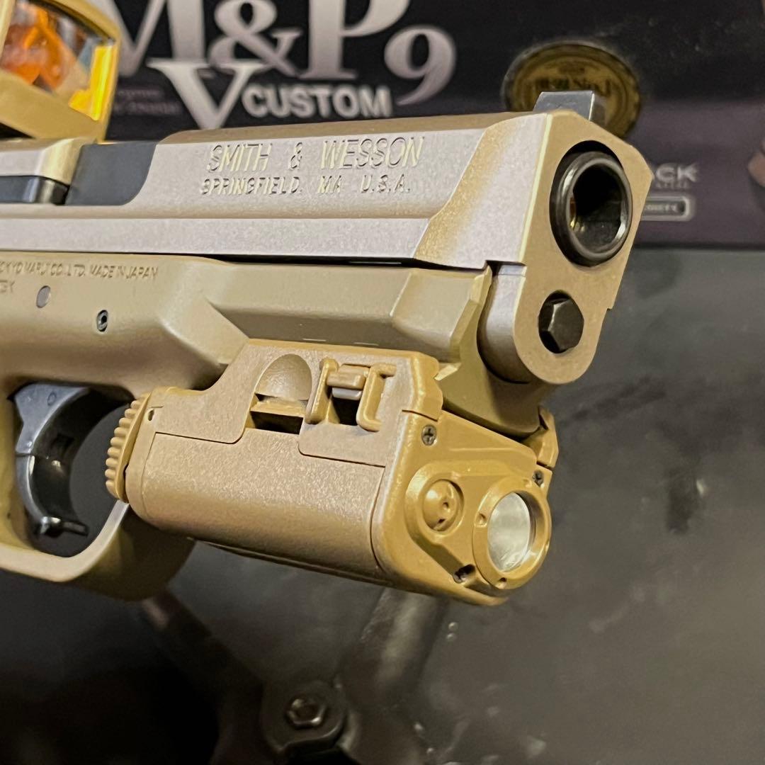 東京マルイ M&P9 Vカスタム ガスブローバック　美品