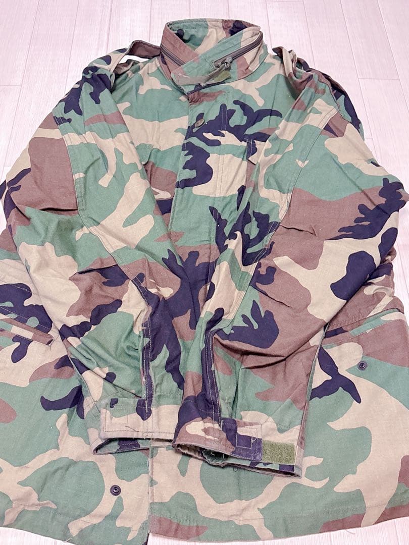米軍ウッドランド迷彩ジャケット Medium Regular