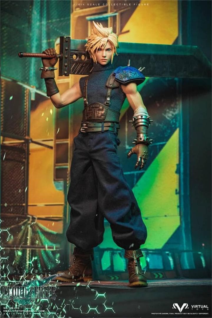 VTS TOYS FF7 クラウド 1/6アクションフィギュア　GAMETOYS