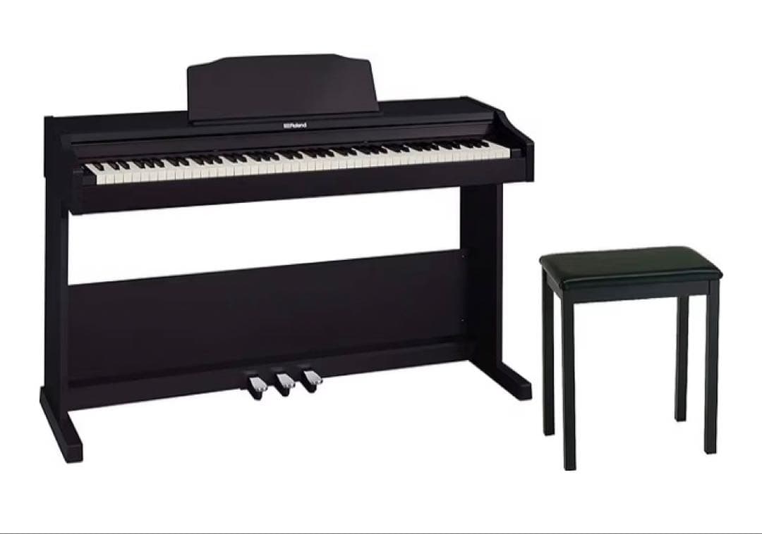 Roland 88鍵 ブラック電子ピアノ