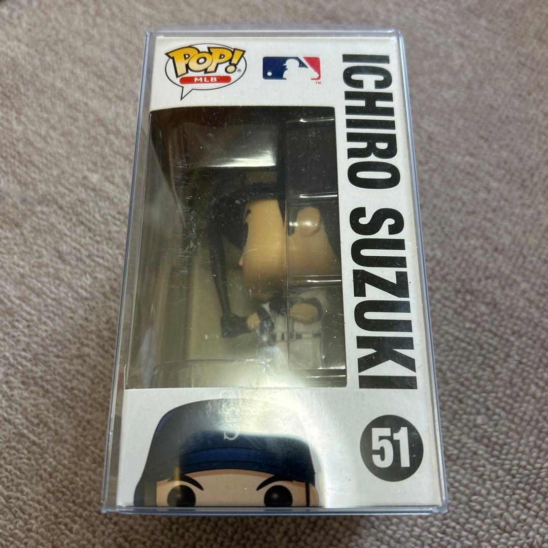 当日のチケット付！イチロー、Funko POP人形、シアトル球場限定＋写真