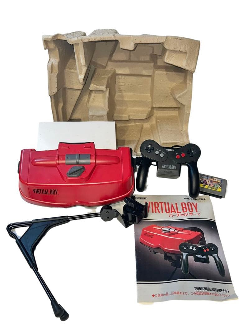 ニンテンドー　バーチャルボーイ　箱説あり　動作品