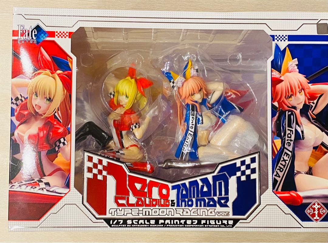 Fate/Extra ネロ・クラウディウス＆玉藻の前 Racingフィギュア
