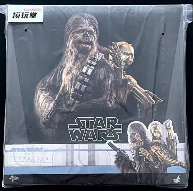 ホットトイズ 1/6 チューバッカ ＆ C-3PO (分解) MMS766