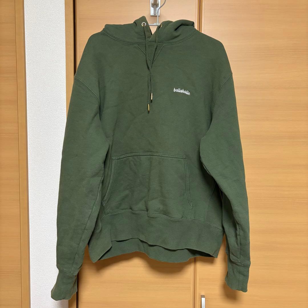 ballaholic スウェットフーディー　パンツ　ハーフジップ