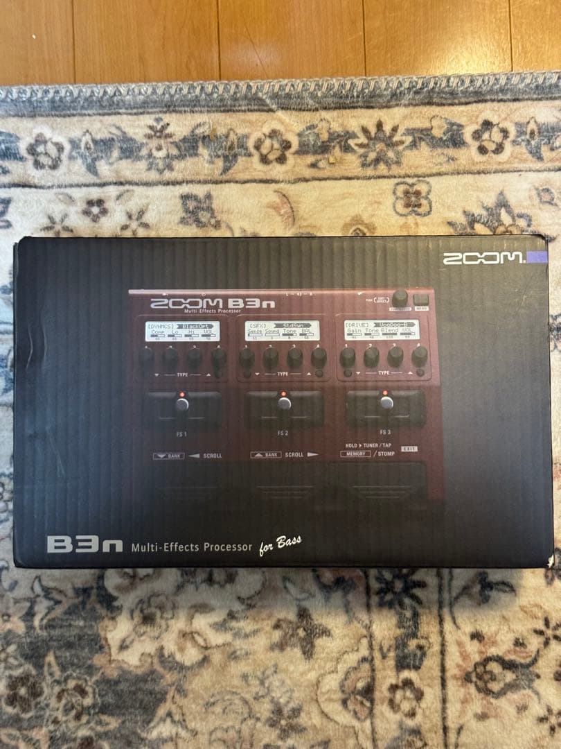 【あお】ZOOM B3n ベース用マルチエフェクター