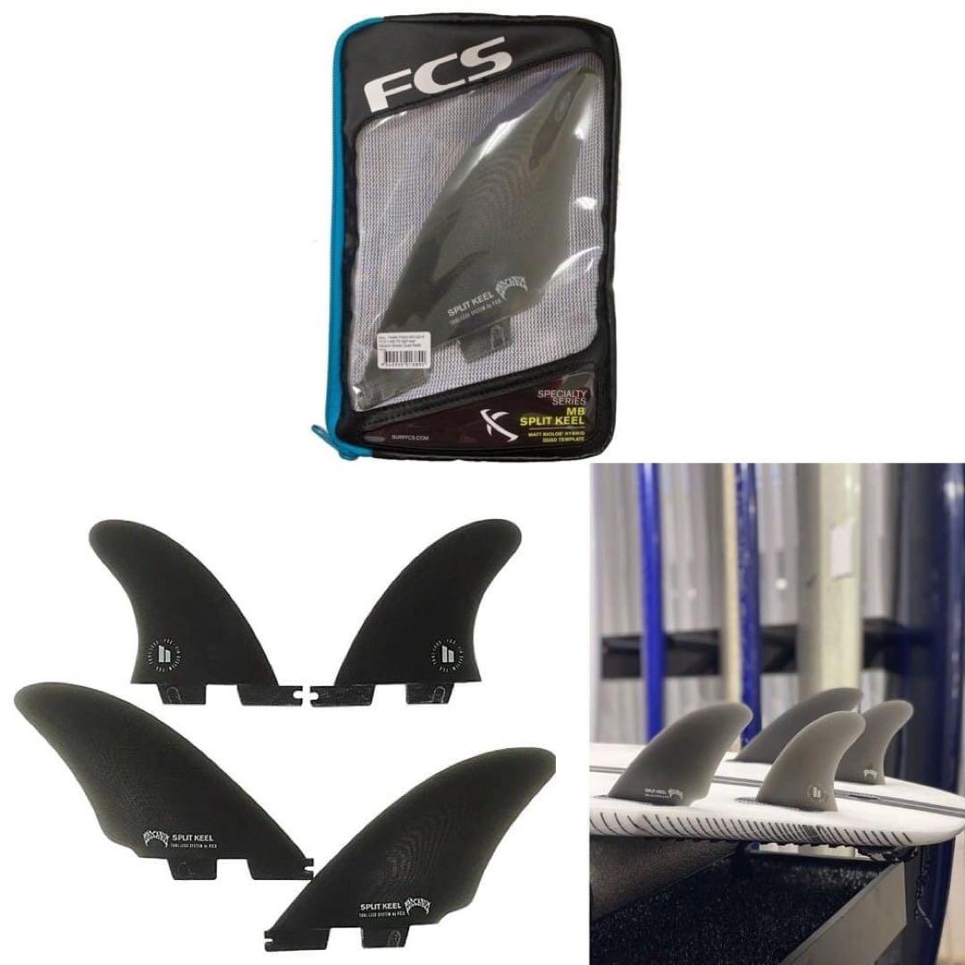 FCS2 エフシーエス2 スプリット キール クワッド フィン