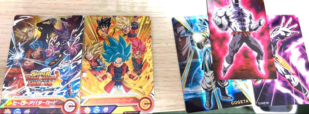 スーパードラゴンボールヒーローズ 約500枚まとめ売り