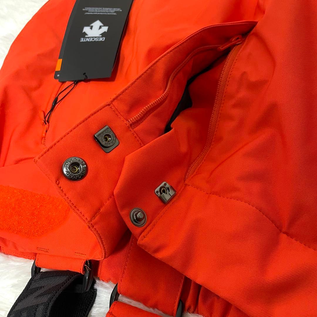 【新品タグ付き】 デサント　DESCENTE スキーパンツ　Lサイズ オレンジ