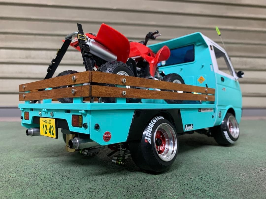WPL D22 ダイハツ ハイゼットトラック 車高短 ドリフト カスタム