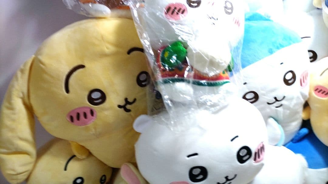 あ*】様 ①【タグ付き未使用品】ちいかわ　ぬいぐるみ　エニマイくじ D賞全5種