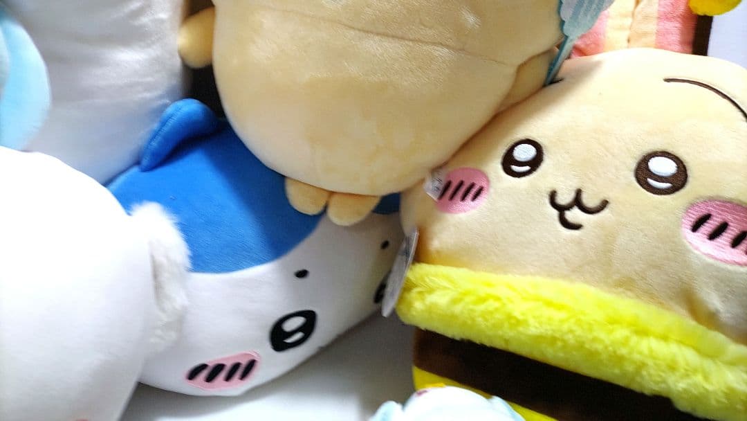 あ*】様 ①【タグ付き未使用品】ちいかわ　ぬいぐるみ　エニマイくじ D賞全5種