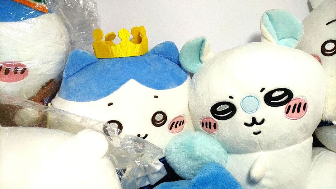 あ*】様 ①【タグ付き未使用品】ちいかわ　ぬいぐるみ　エニマイくじ D賞全5種