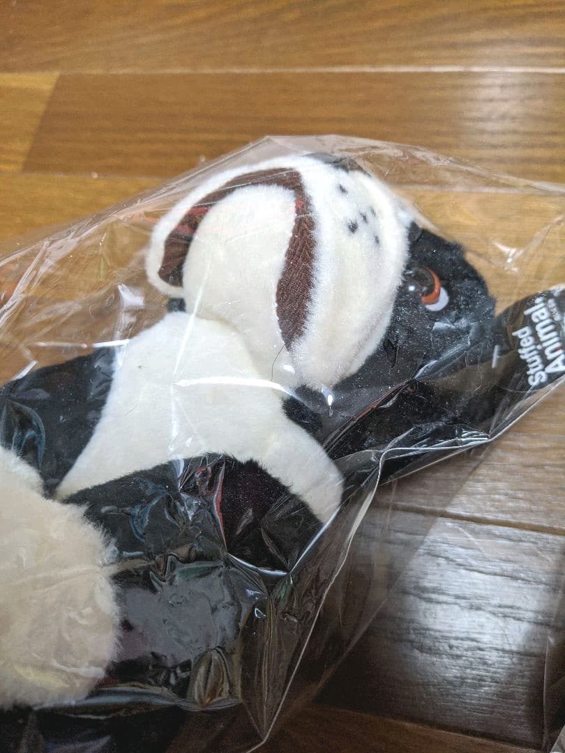 ぬいぐるみ　ブルドッグ　ブラック&ブラウン
