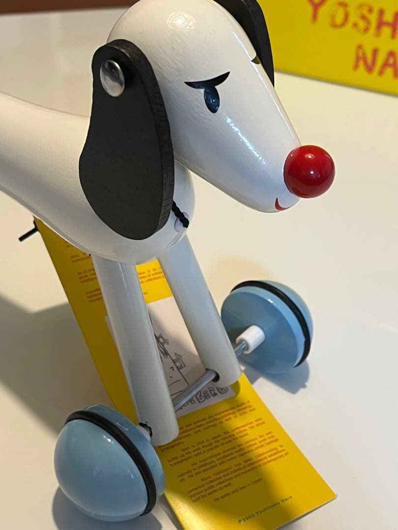 未使用　アーティスト　トイ　Yoshitomo Nara 犬おもちゃ　美術品