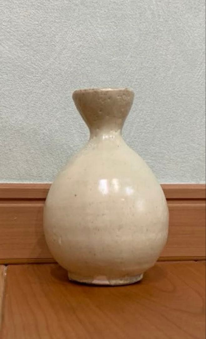 希少　人間国宝　中里無庵(12代中里太郎右衛門)作　徳利　重要無形文化財保持者