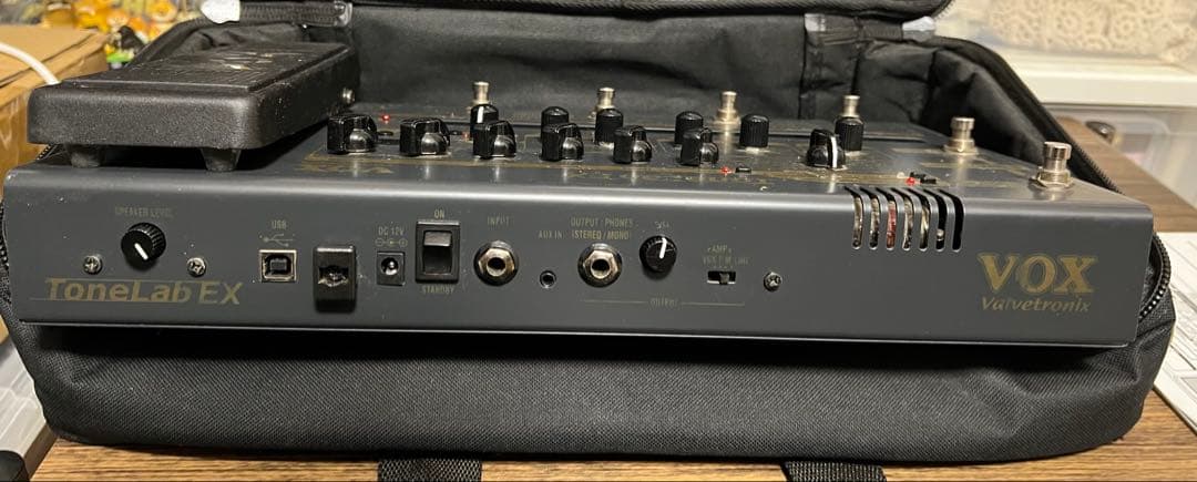 即発送 VOX ToneLab EX アダプター説明書 専用ケースセット