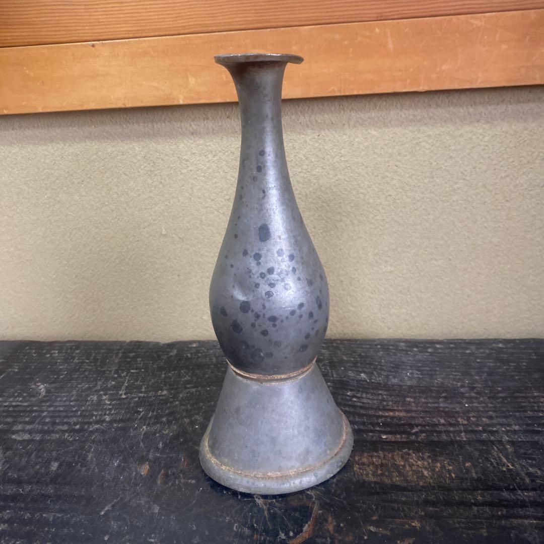 錫製　徳利21cm8.5cm
