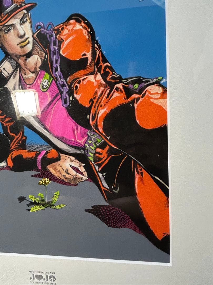 ジョジョの奇妙な冒険　複製原画　空条承太郎